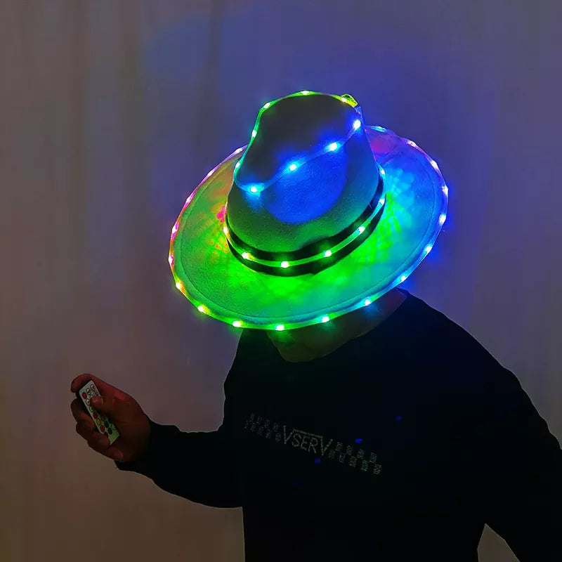 Full-Color Cool LED Hat for Party