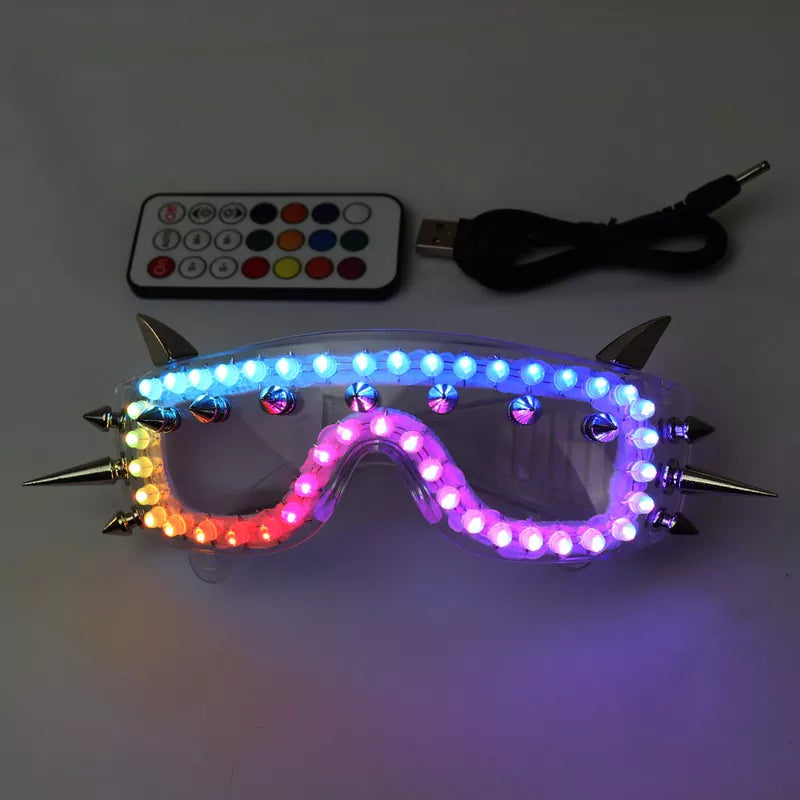 LED Glasses Sunglasses Goggles For Party Dancing