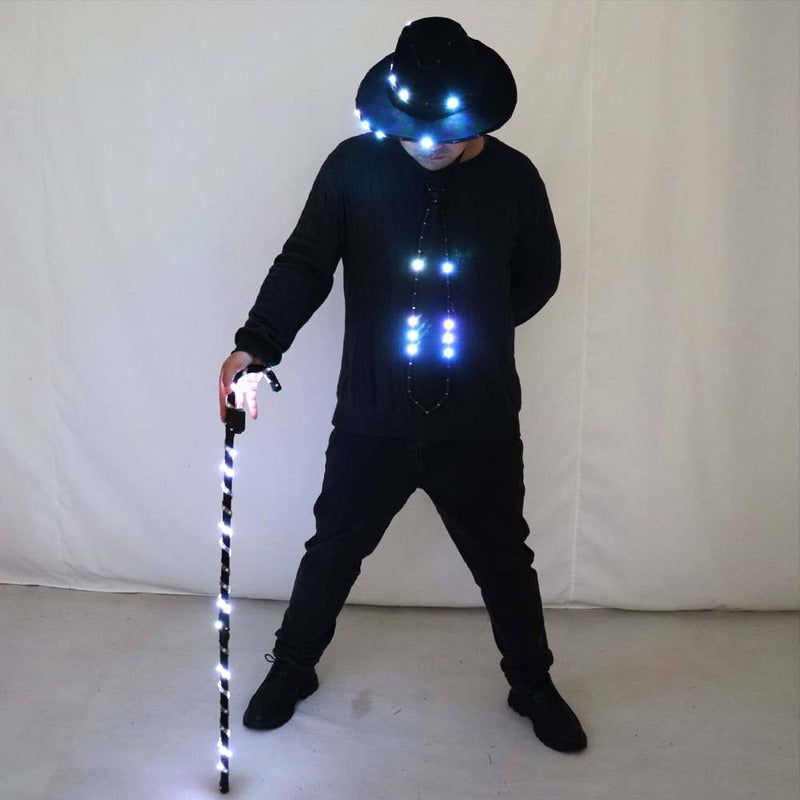 LED Light-Up Costume Suit for Women/Men