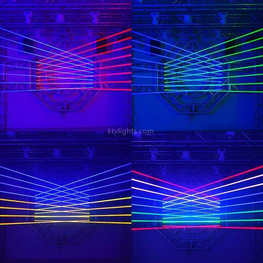 8-hole RGB scanning laser light-B4