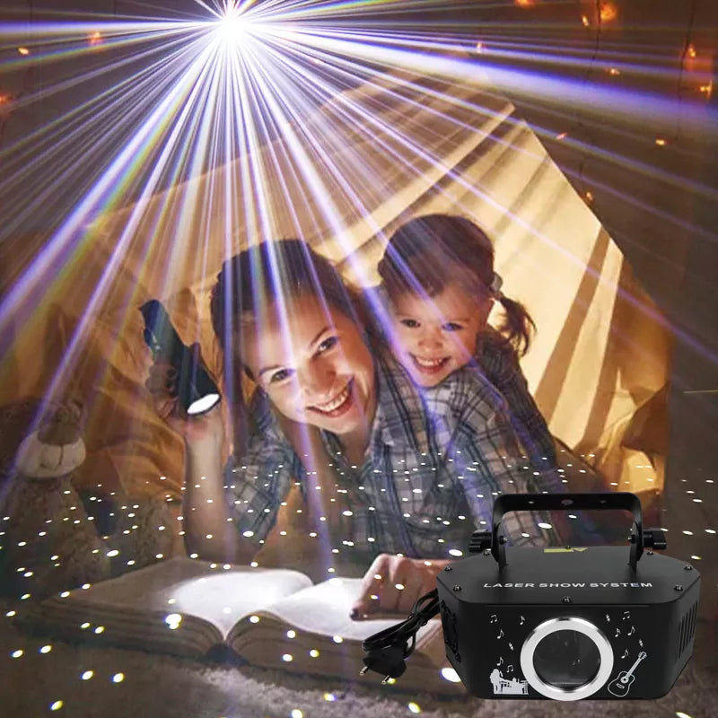 Snowflake Starry Sky Laser Light-B34