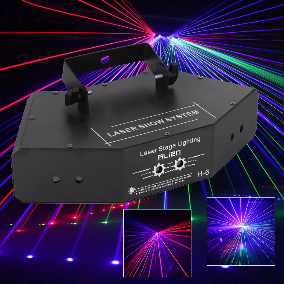 Laser show system offers