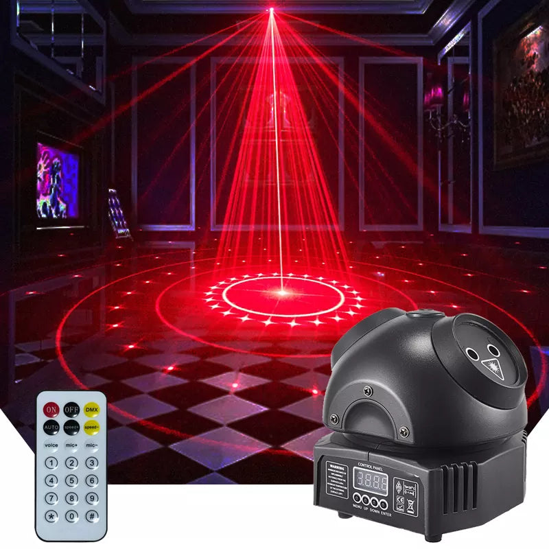 Laser beam pattern moving head light-E8