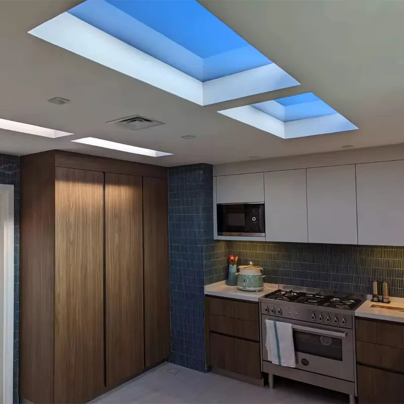 LED Artificial Skylight Fake Sunlight Smart Home Wifi Control For Ceiling