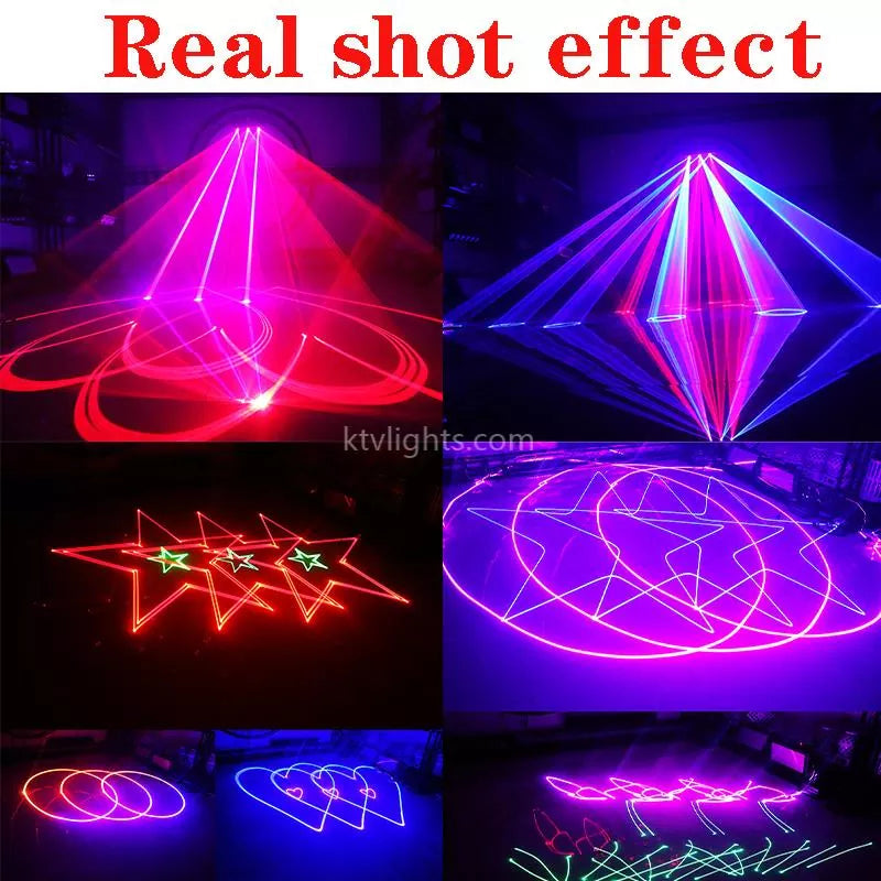 3w RGB animated laser light-A19