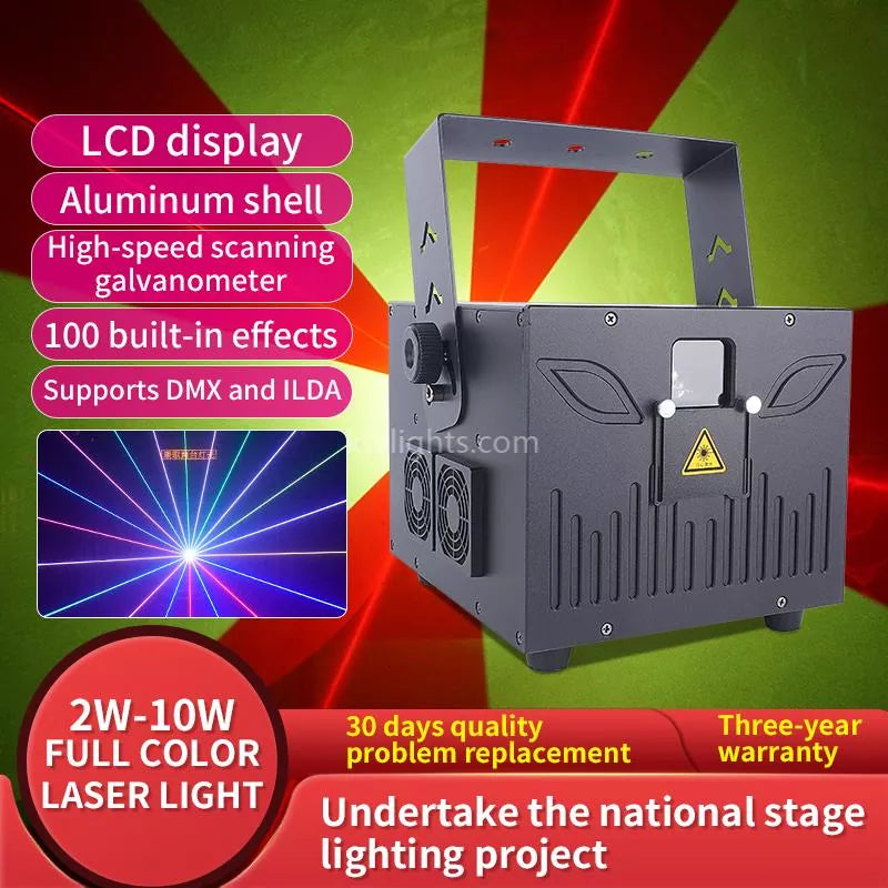 ILDA 2w-10w 3D animation laser light-A14