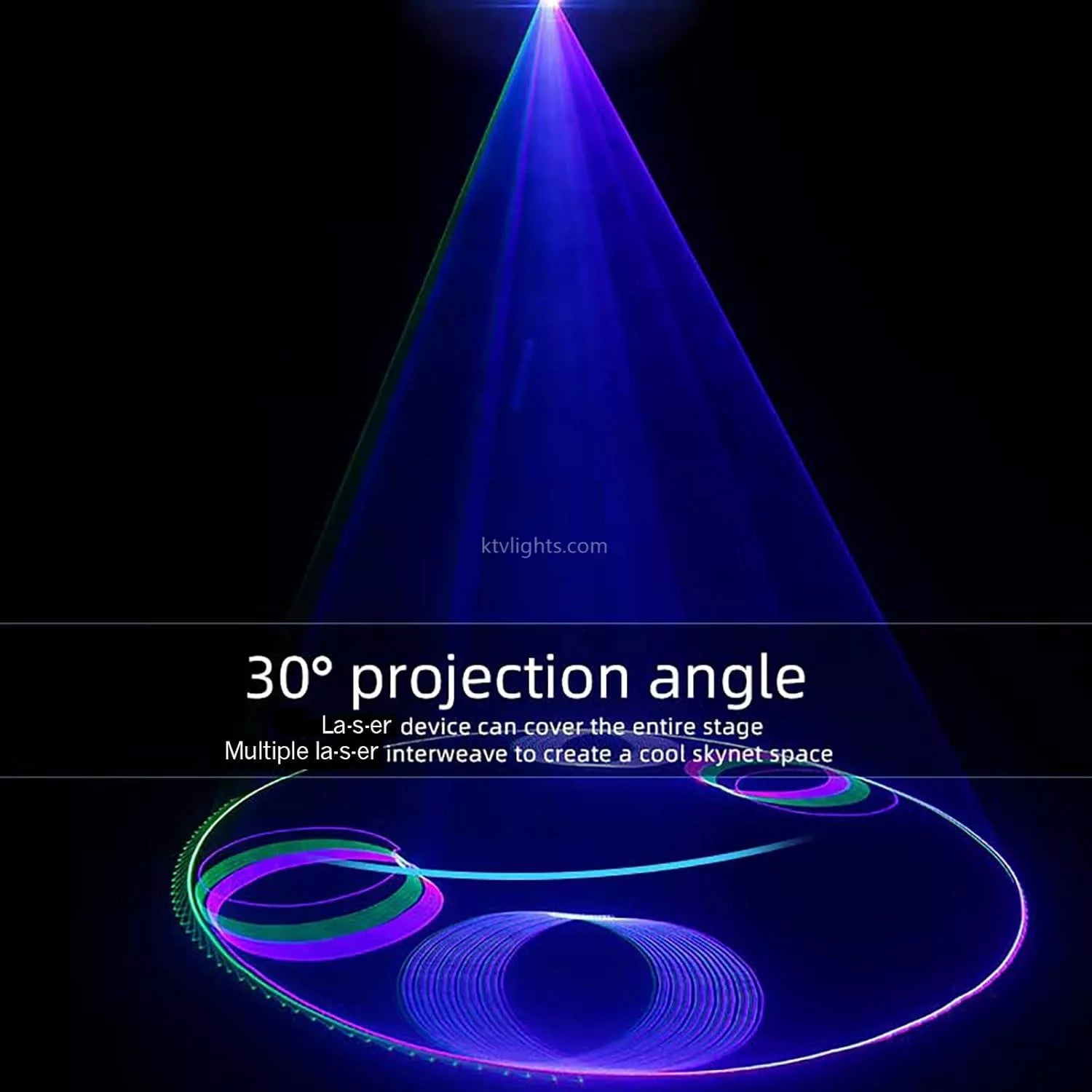 3W IP65 waterproof 3D animation laser light-A23