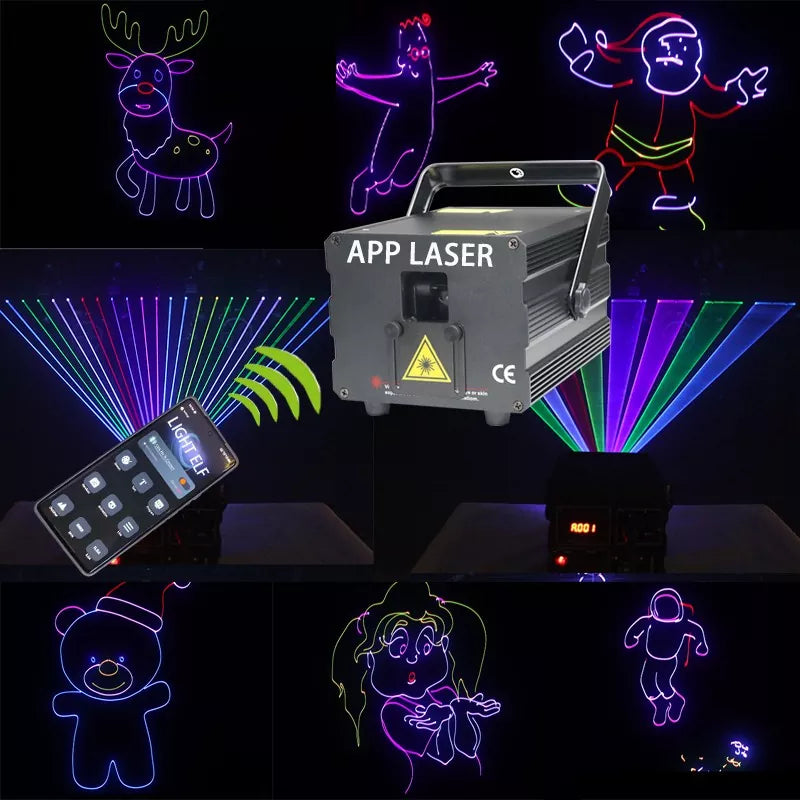 iOS/Android APP IP65 Animation Laser Light-A3