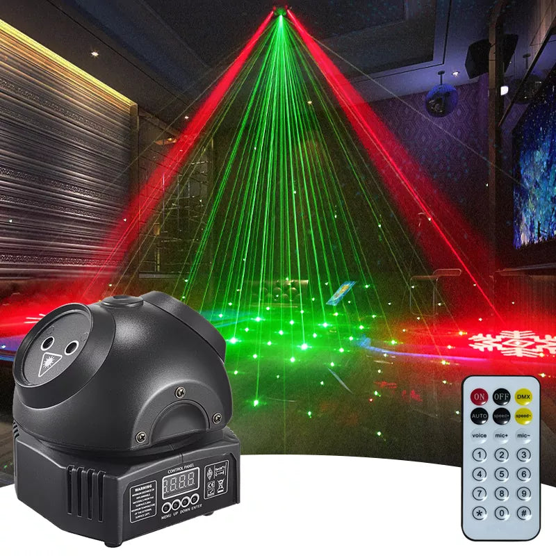 Laser beam pattern moving head light-E8