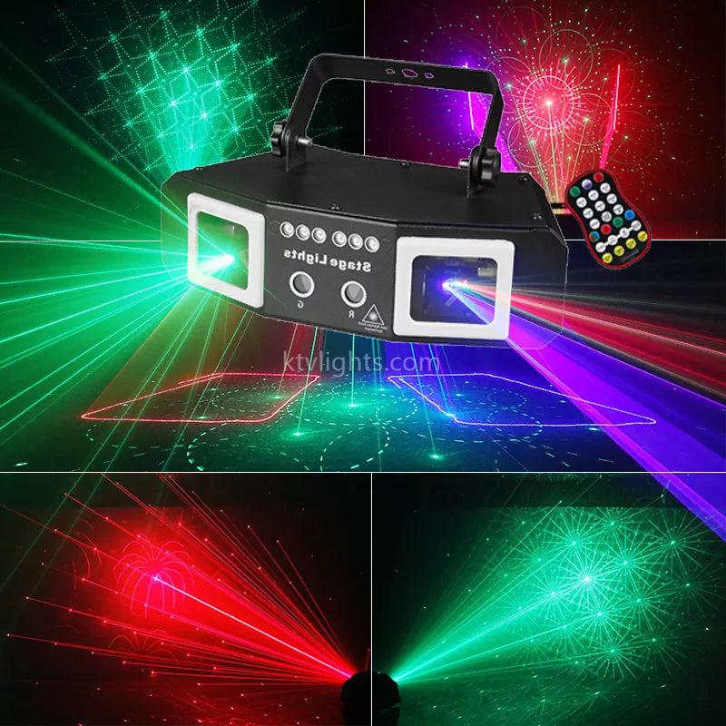 2 in 1 dual hole scanning laser light-B30