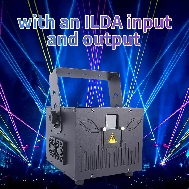 ILDA 2w-10w 3D animation laser light-A14