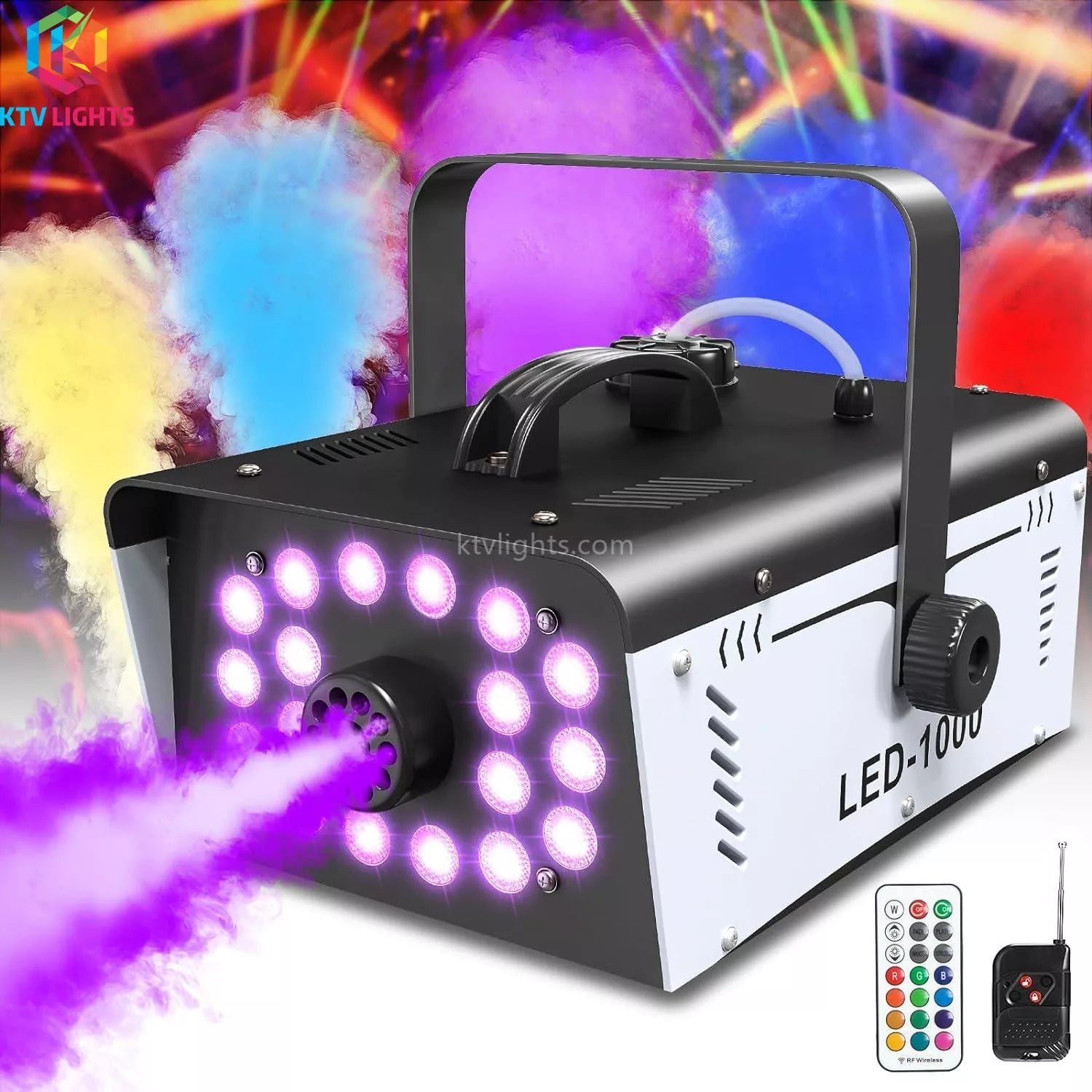 1000W 18 LED Lights Smoke Machine-D11