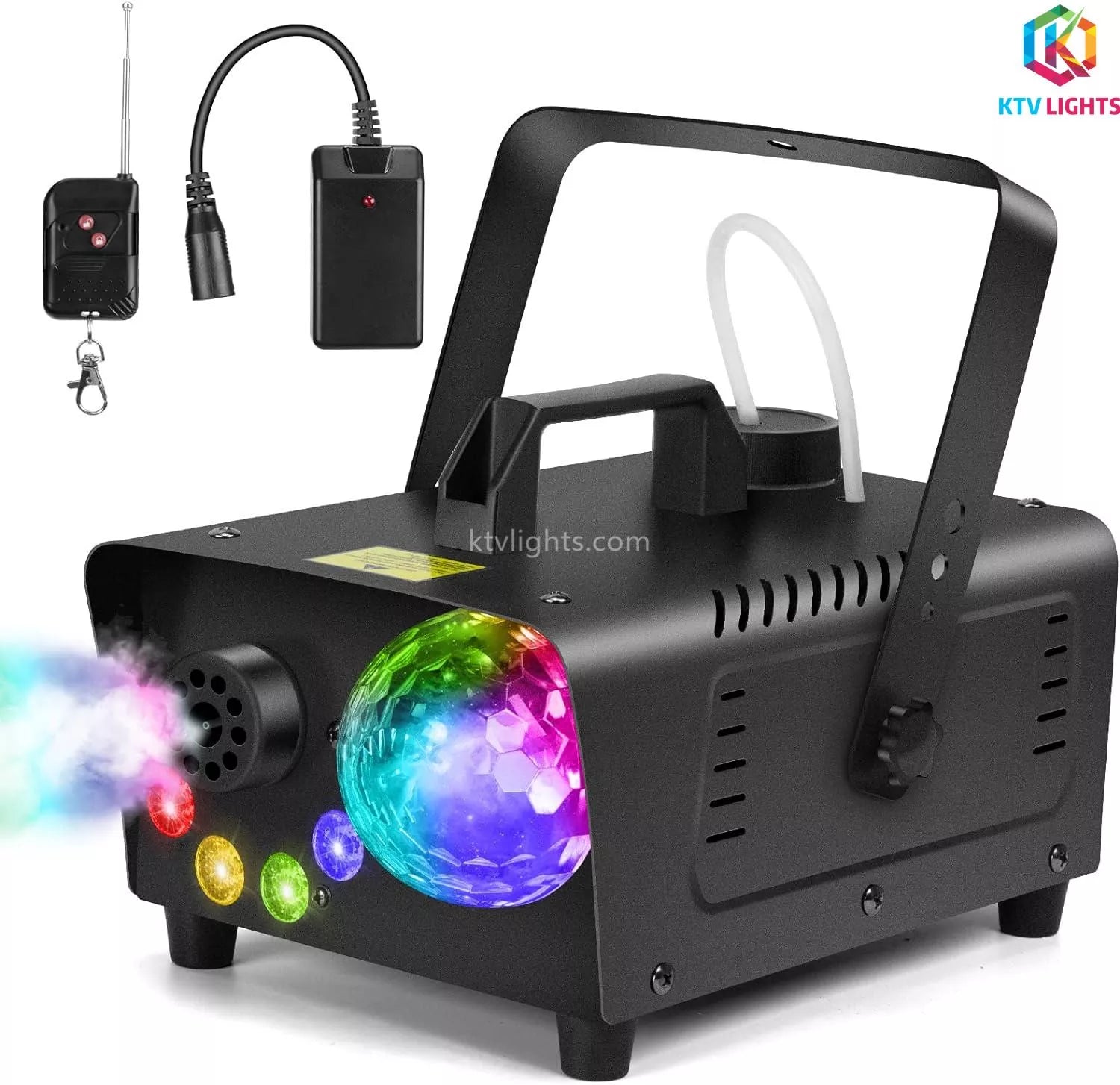 800W 2-in-1 4 LED RGB Smoke Machine-D8