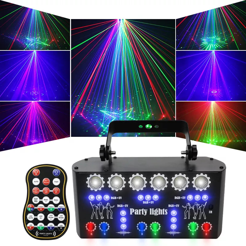 21 holes 4 in 1 RGB disco laser light-B5