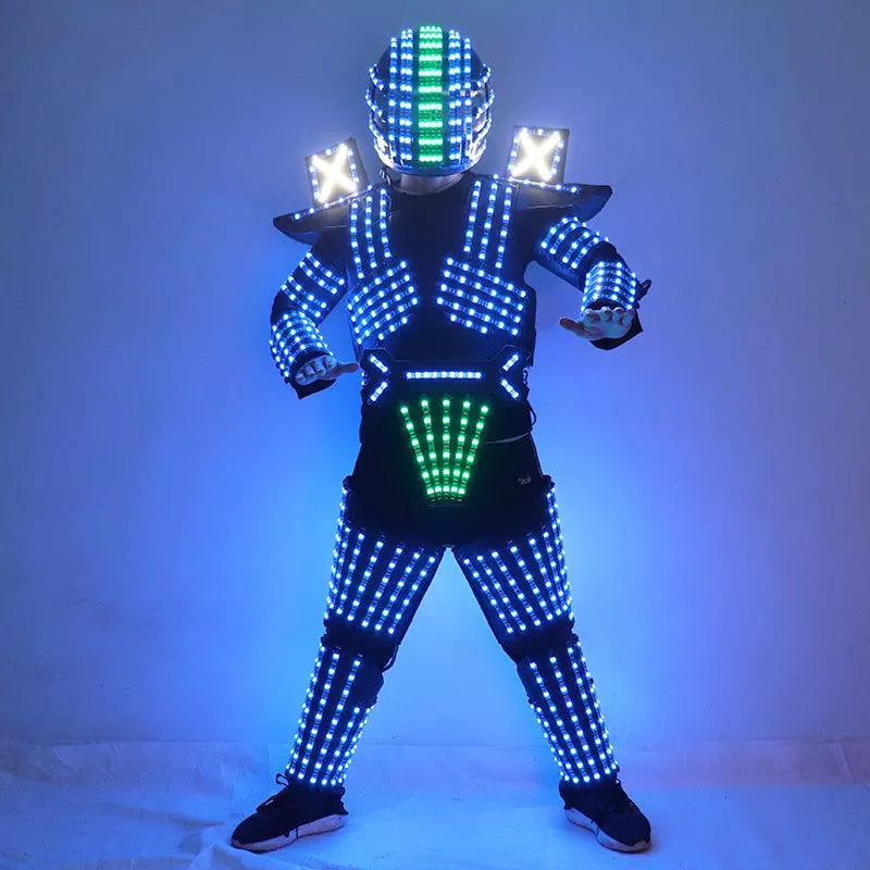 XX new LED robot set-MJ