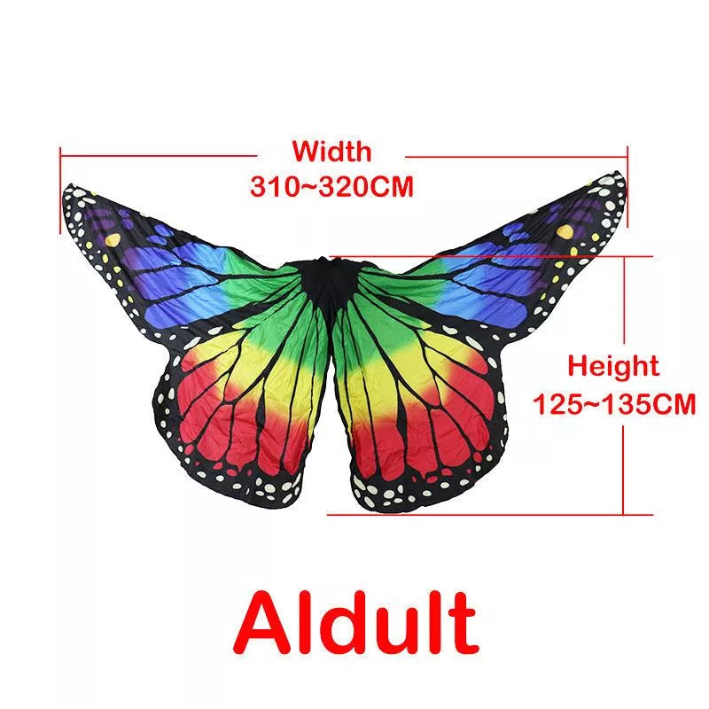 Full color butterfly wings