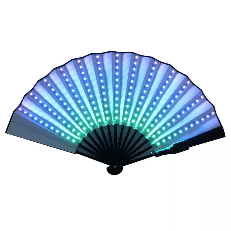 Full color LED fan