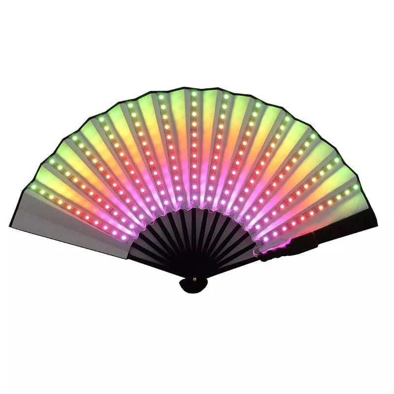 Full color LED fan