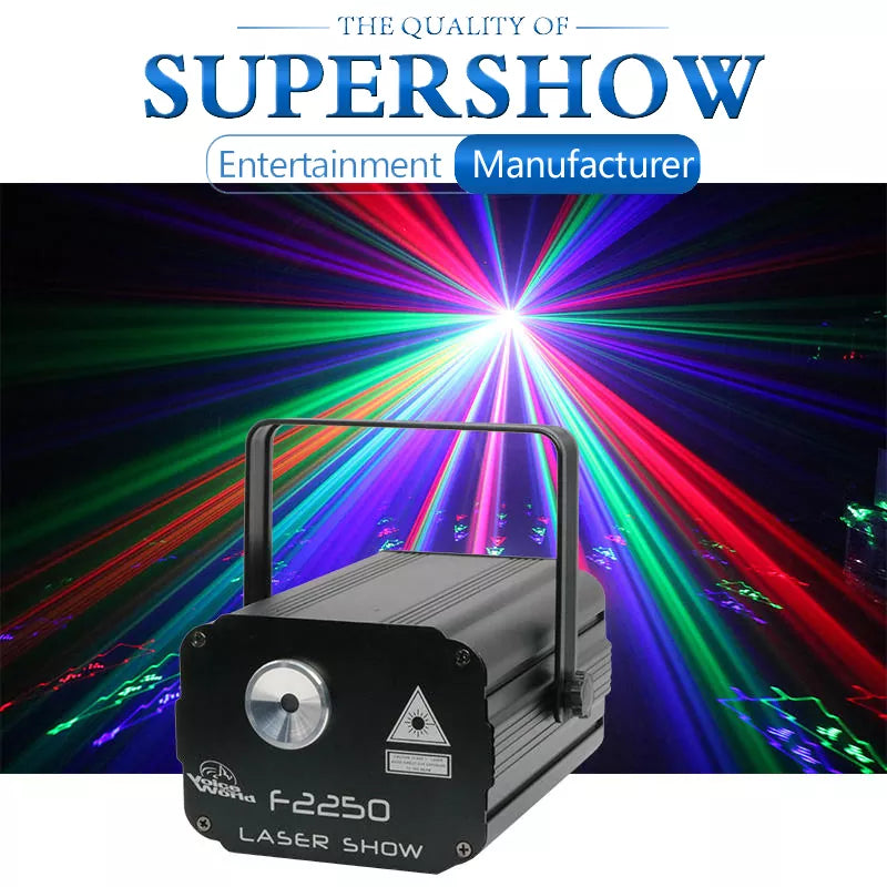 800mw RGB Gypsophila animated laser light-F2250