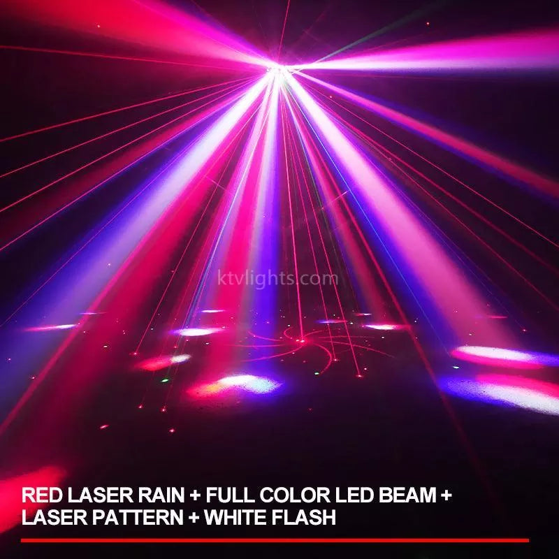 4 in 1 RGB laser rain butterfly laser light-B23